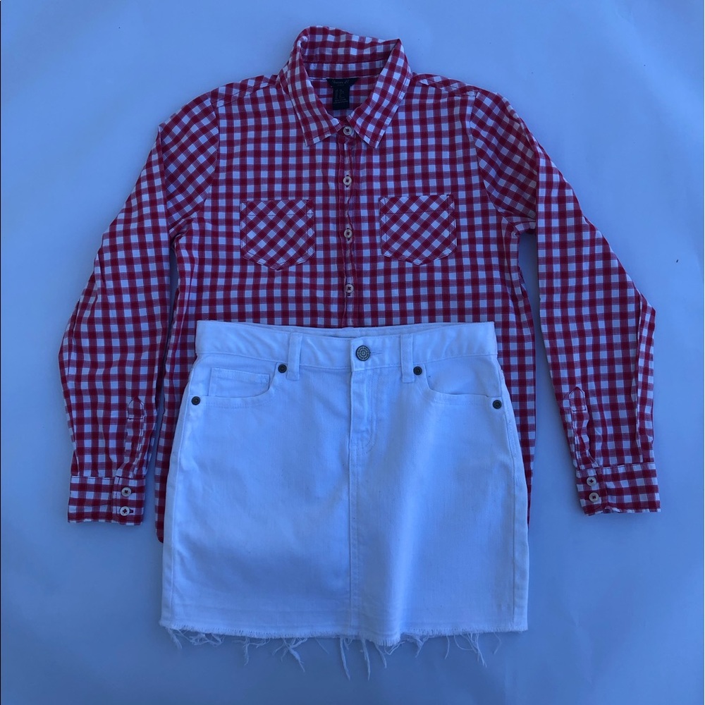 Children’s shirt and skirt